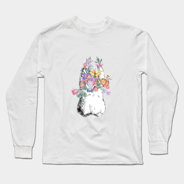 Human tooth Long Sleeve T-Shirt by RosaliArt